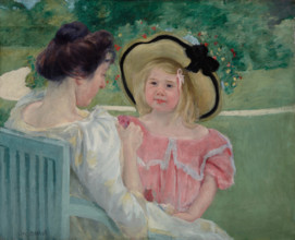In the Garden, 1903 or 1904. Creator: Mary Cassatt.