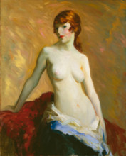 The Young Girl, 1915. Creator: Robert Henri.
