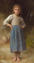 The Mischievous One, 1899. Creator: William-Adolphe Bouguereau.