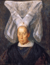 Madame Catherine Chancoigne, 1841. Creator: Jean Francois Millet.