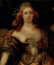 Portrait of a Young Woman, probably between 1650 and 1675. Creator: Workshop of Girolamo Forabosco.