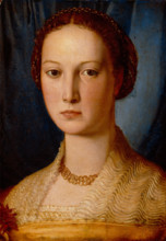 Costanza da Sommaia, c1540. Creator: Agnolo Bronzino.