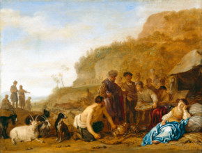 Laban Searching for His Gods, 1647. Creator: Claes Cornelisz. Moeyaert.