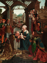 The Adoration of the Kings, c1512. Creator: Jacob Cornelisz. van Oostsanen.