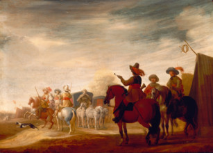 Military Camp, 1642. Creator: Jan Jacobsz van der Stoffe.