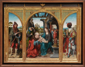 Adoration of the Magi, c1525. Creator: Joos van Cleve.
