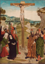 Crucifixion, c1485. Creator: Master of the Tiburtine Sibyl.