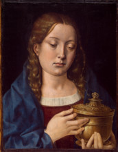 Catherine of Aragon as the Magdalene, between 15th and 16th century. Creator: Michael Sittow.