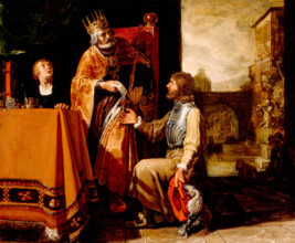 King David Handing the Letter to Uriah, 1611. Creator: Pieter Lastman.