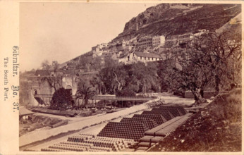 Gibraltar, The South Port, 19th century. Creator: Anon.