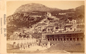 Casemate Square, Gibraltar, 19th century. Creator: Anon.