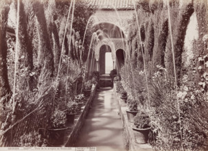 View of the Canal, Granada, between 1850 and 1892. Creator: Juan Laurent.