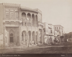 Public Fountain and School, Cairo, 19th century. Creator: Pascal Sébah.