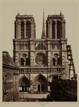 Notre Dame, between 1860 and 1870. Creator: Edouard Baldus.