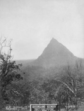 Glasshouse  Mountains: Beerwah from Coonowrin, 1894. Creator: Unknown.