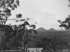 Glasshouse Mountains: Mt Tunbubudla from Coonowrin, 1894. Creator: Unknown.