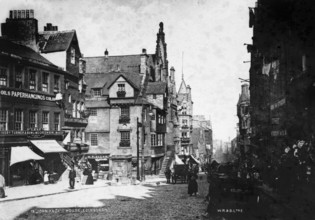 John Knox House, High Street, Edinburgh. Creator: Unknown.