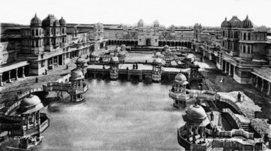 Court of Honour from Congress Hall  -  Franco-British exhibition, London 1908. Creator: Unknown.