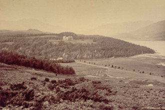 Loch Achray and Trossachs region, Scotland. Creator: Unknown.