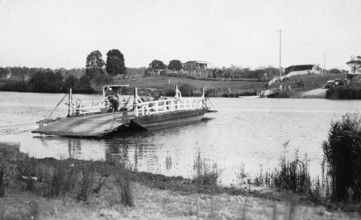 Loganholme Ferry, 1929. Creator: Jack Bain.