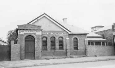 Bank of Australasia, Oakey, Queensland, 1935. Creator: Jack Bain.