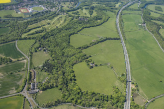 Lumley Park, landscape park to Lumley Castle, County Durham, 2025. Creator: Robyn Andrews.