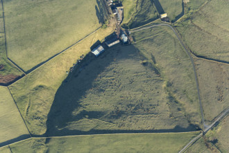 World War I practice trenches at Breary Banks, North Yorkshire, 2025. Creator: Robyn Andrews.