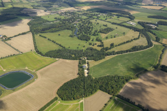 Chippenham Hall landscape park, Cambridgeshire, 2023. Creator: Damian Grady.