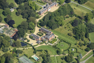 Chippenham Hall country house and stables, Cambridgeshire, 2023. Creator: Damian Grady.