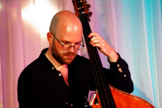 Philip Lewin, Joan Fort Trio plus Vincent Herring, Watermill Jazz Club, Dorking, Surrey, 20 May 2025 Creator: Brian O'Connor.