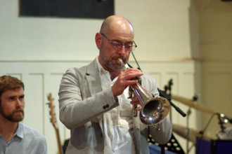 Chris Coull, Zoe Francis and Friends, Chris Coull Promotion, St Andrew’s Church, Hove, July 2025. Creator: Brian O'Connor.