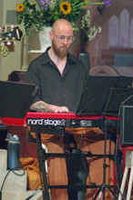 Oli Howe, Zoe Francis and Friends, Chris Coull Promotion, St Andrew’s Church, Hove, July 2025. Creator: Brian O'Connor.