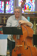Steve Watts, Zoe Francis and Friends, Chris Coull Promotion, St Andrew’s Church, Hove, July 2025. Creator: Brian O'Connor.