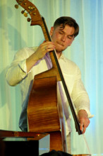 Ewan Hastie, iG4, Watermill Jazz Club, Dorking, Surrey, 17 June 2025. Creator: Brian O'Connor.