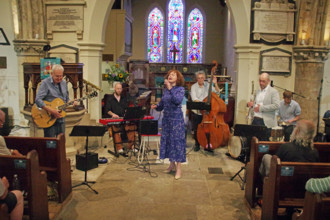 Zoe Francis and Friends, Chris Coull Promotion, St Andrew’s Church, Hove, East Sussex, 25 July 2025. Creator: Brian O'Connor.