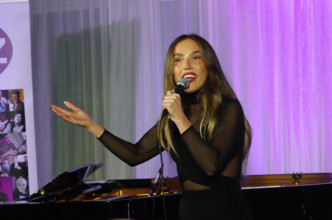 Georgia Cecile, Georgia Cecile Quartet, Watermill Jazz Club, Dorking, Surrey, 7 October 2025. Creator: Brian O'Connor.