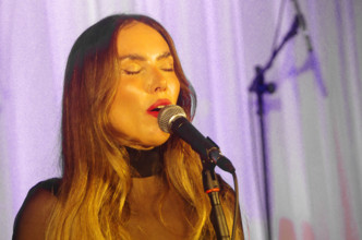 Georgia Cecile, Georgia Cecile Quartet, Watermill Jazz Club, Dorking, Surrey, 7 October 2025. Creator: Brian O'Connor.