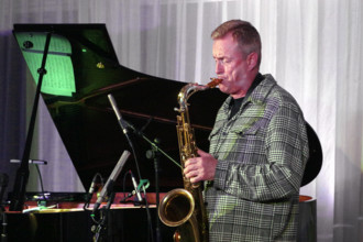 Tommy Smith, Simcock - Smith Duo, Watermill Jazz Club, Dorking, Surrey, 14 October 2025. Creator: Brian O'Connor.