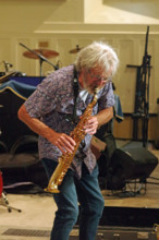 Tim Whitehead, Tim Whitehead Quintet, Chris Coull Promotion, St Andrew’s Church, August 2025. Creator: Brian O'Connor.