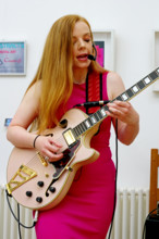 Ruta Di, Ruta Di Trio, Clocktower Cafe Jazz Club, Croyden, London, 24 July 2025. Creator: Brian O'Connor.