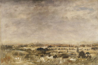 A distant view of Bridgnorth, 1925. Creator: Philip Wilson Steer.