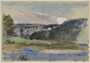 Chepstow, late 19th century. Creator: Philip Wilson Steer.