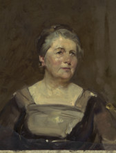 Sybil Margaret Thomas, Viscountess Rhondda, early 20th century. Creator: Solomon Joseph Solomon.