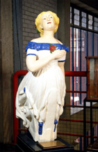 Terra Nova figure head, 1884. Creator: Unknown.