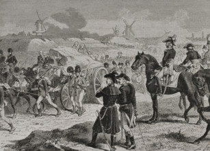 French Revolutionary Wars: Anglo-Russian invasion of Holland (27 August to 19 November 1799), 1879.  Creator: J Ansseau.