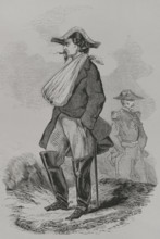 General Canrobert at the Battle of Inkermann (5 November 1854), 1856. Creator: Martinez.