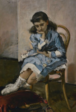Maria Guerrero, Young Girl (1867-1928), 1878. Creator: Emilio Sala.