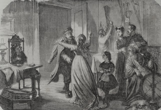 Franco-Prussian War (1870-1871): The return of the German soldier, 1871. Creator: Fusté.