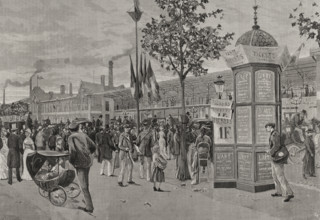Universal Exhibition of Paris, France, 1878. Champ de Mars.  Creators: Josep Lluís Pellicer Feñé, Bernardo Rico.
