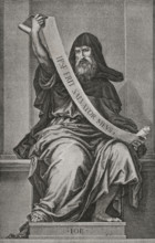 The prophet Job, 1877.  Creator: Unknown.